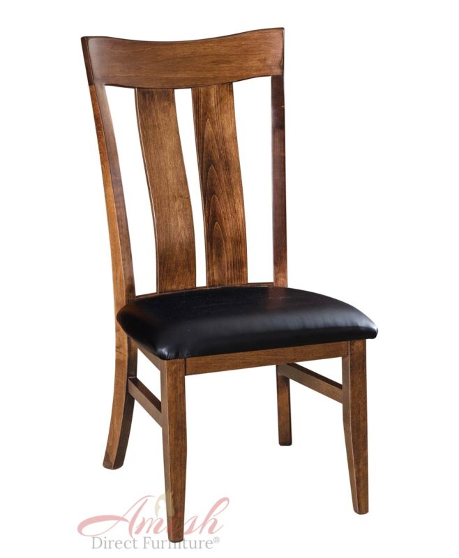 Sherwood Amish Dining Chair [Leather Seat]