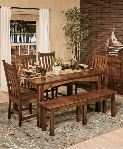 Heidi Amish Leg Table Set