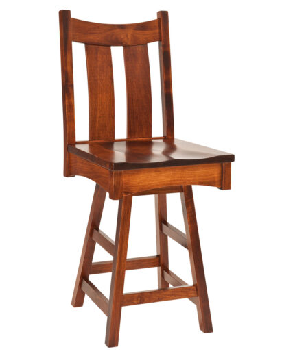 Amish Swivel Country Shaker Bar Stool