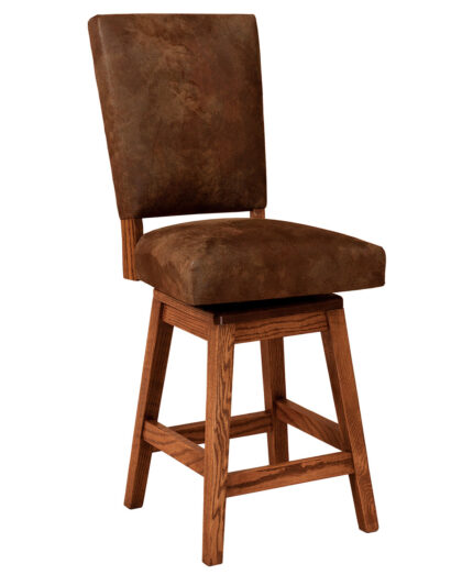 Warner Amish Swivel Bar Stool