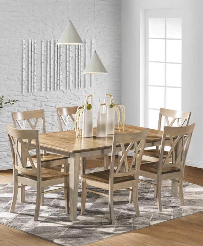 Amish Herrington Chairs with Denver Leg Table