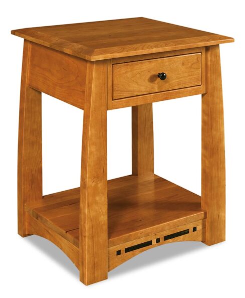 Boulder Creek 1 Drawer Open Nightstand