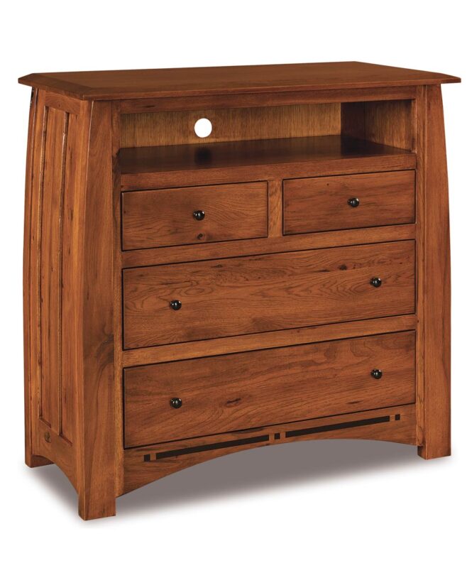Boulder Creek 4 Drawer Media Chest