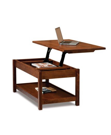 Centennial Open Coffee Table with Lift Top [FVCT-CN-LT]