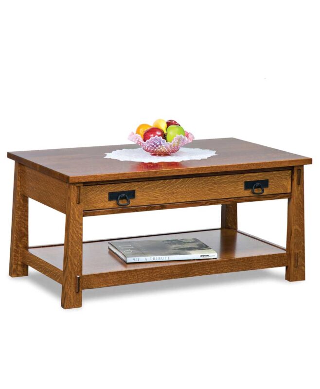 Modesto Open Coffee Table with Drawer
