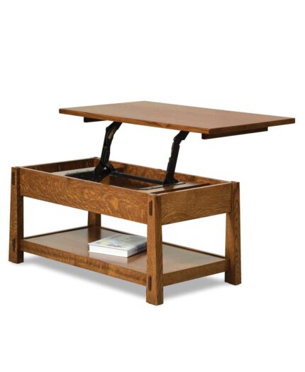 Modesto Open Coffee Table with Lift Top