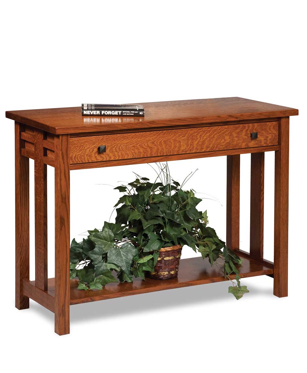 Kascade Open Sofa Table with Drawer
