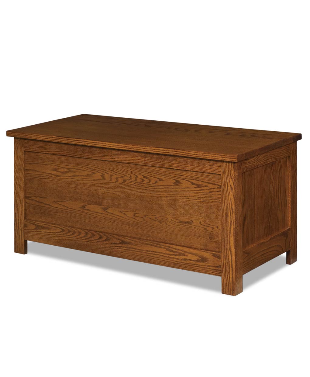 Flush Mission Blanket Chest with Cedar Bottom Amish Direct Furniture