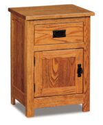 Flush Mission 1 Drawer 1 Door Nightstand - Image 2
