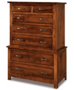 Flush Mission 7 Drawer Chest-on-Chest
