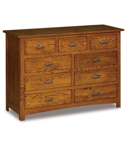 Flush Mission 9 Drawer Mule Dresser (#58)