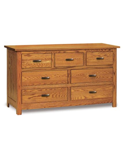 Flush Mission 7 Drawer Dresser (#59)