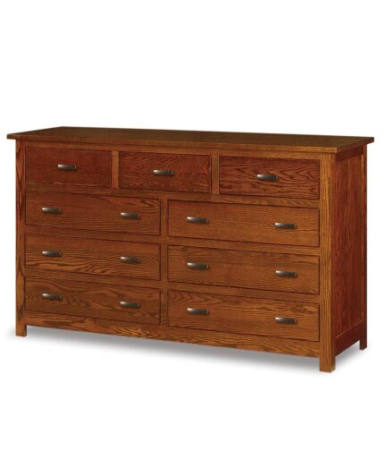 The Flush Mission 9 Drawer Mule Dresser (#73)