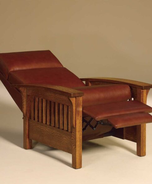 Heartland Slat Recliner [Reclined]