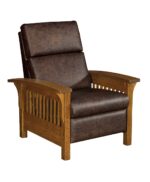 Amish Heartland Slat Pushback Recliner