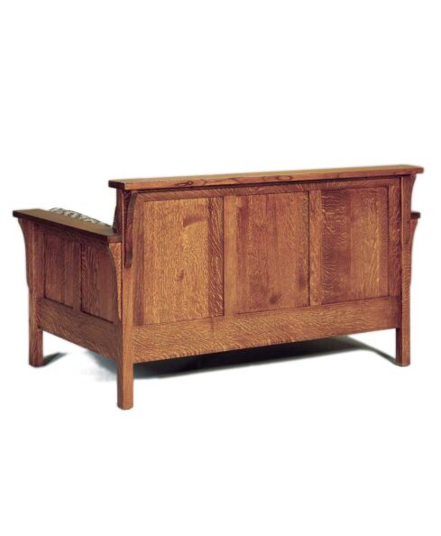 Highback Panel Loveseat [Back View]