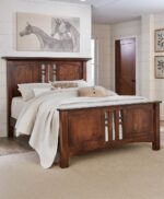 Amish Kascade Bed [Brown Maple with a Manchester finish]