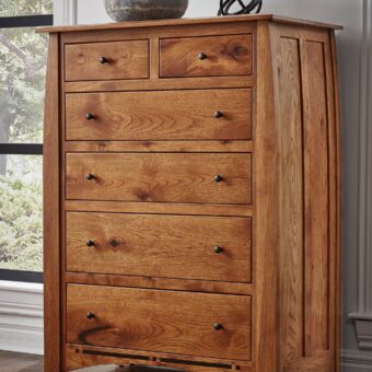 Amish made Boulder Creek 6 Drawer Chest [JRBC-040]