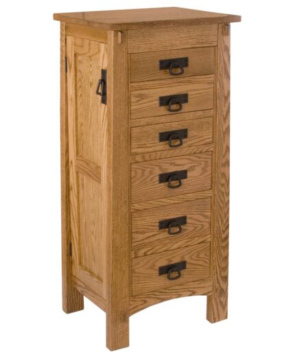Modesto Jewelry Armoire [Red Oak]