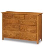 Shaker 9 Drawer Dresser (#57)