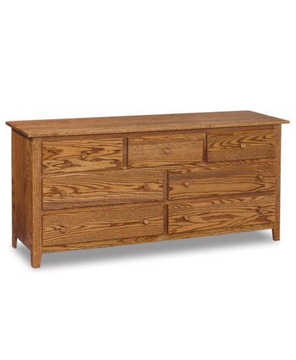 Shaker 7 Drawer Dresser (#72)