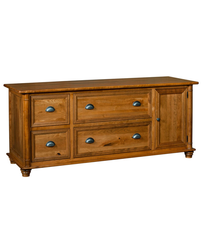 Belmont 4-Drawer 1-Door Credenza