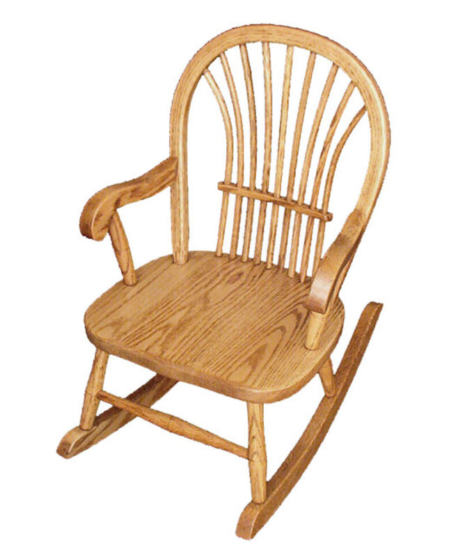 Child's Sheaf Rocker [Oak]