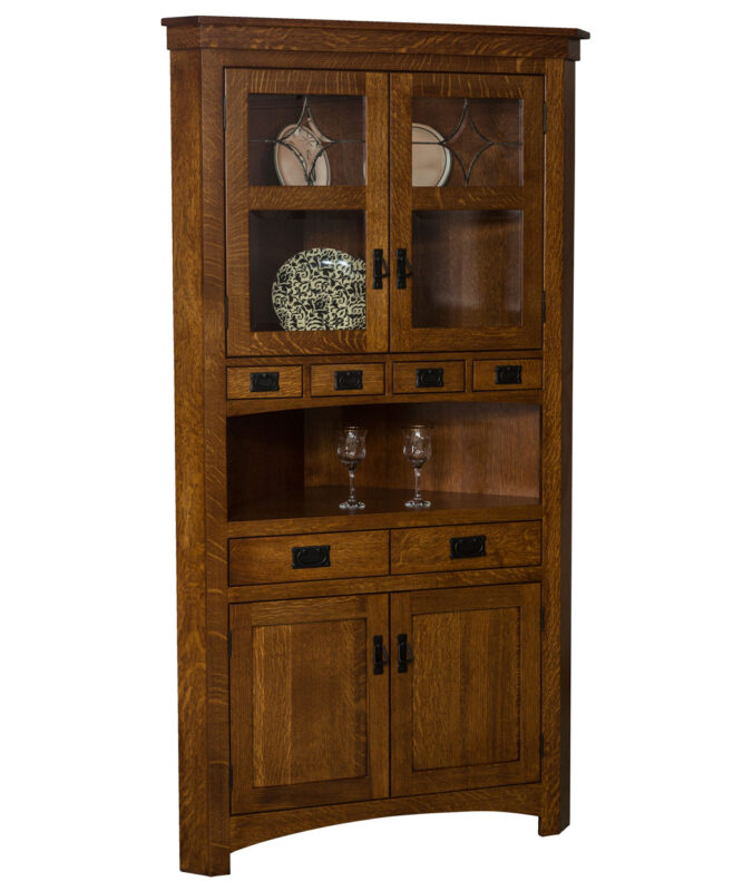Cape Cod Corner Curio Cabinet