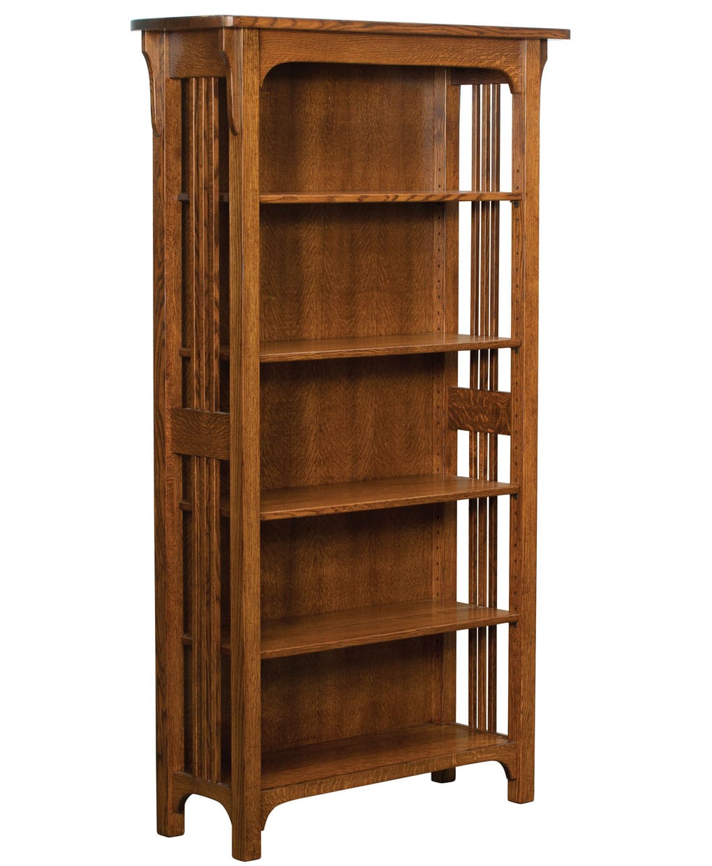 Craftsman Mission Bookcase Amish, Amish Furniture Bookcase