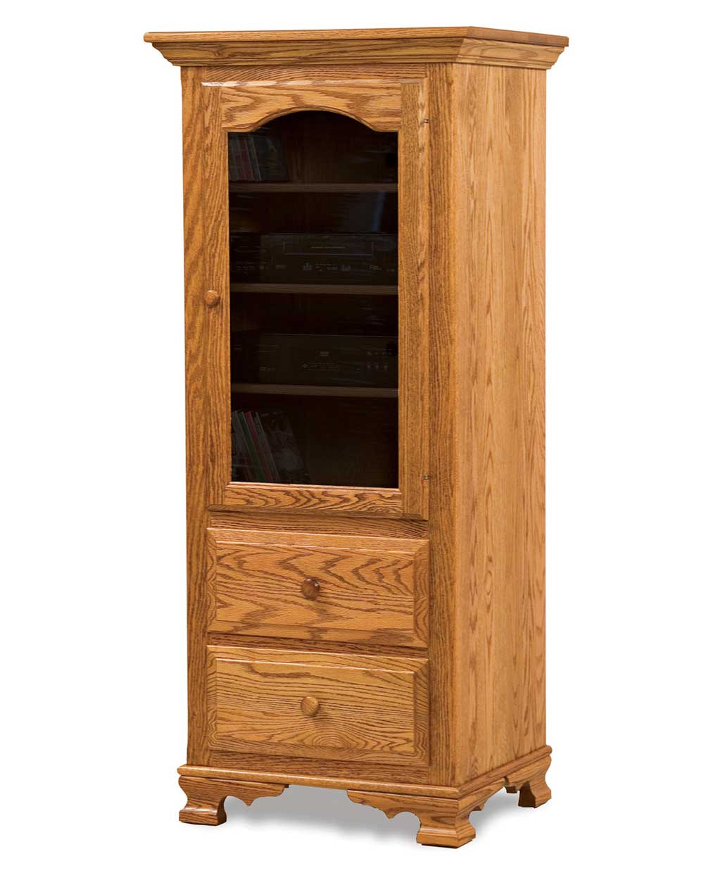 Hoosier Heritage Stereo Cabinet Amish Direct Furniture