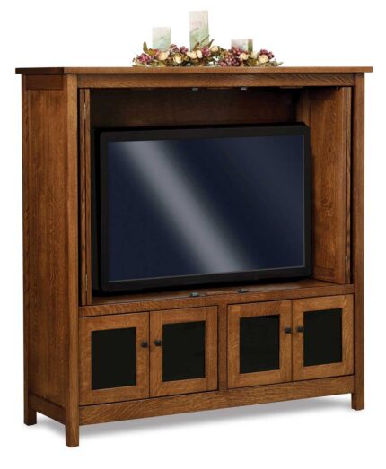 Centennial 4-Door Media TV Entertainment Center
