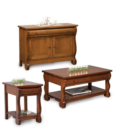 Old Classic Sleigh Occasional Set