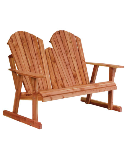 New Style Adirondack Loveseat Bench