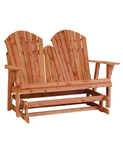 New Style Adirondack Loveseat Glider