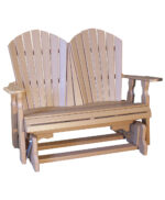 Amish Poly 5' Classic Glider [Shown in Cedar]
