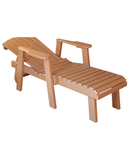 Poly Classic Chaise Lounge [folded down]