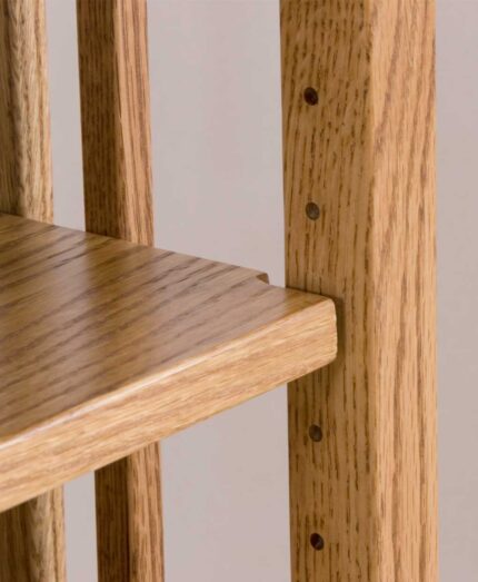 Miniature Mission Bookcase Oak [Detailed]