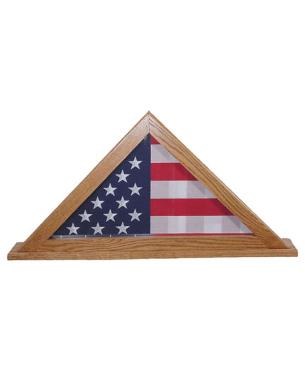 Flag Display - Oak