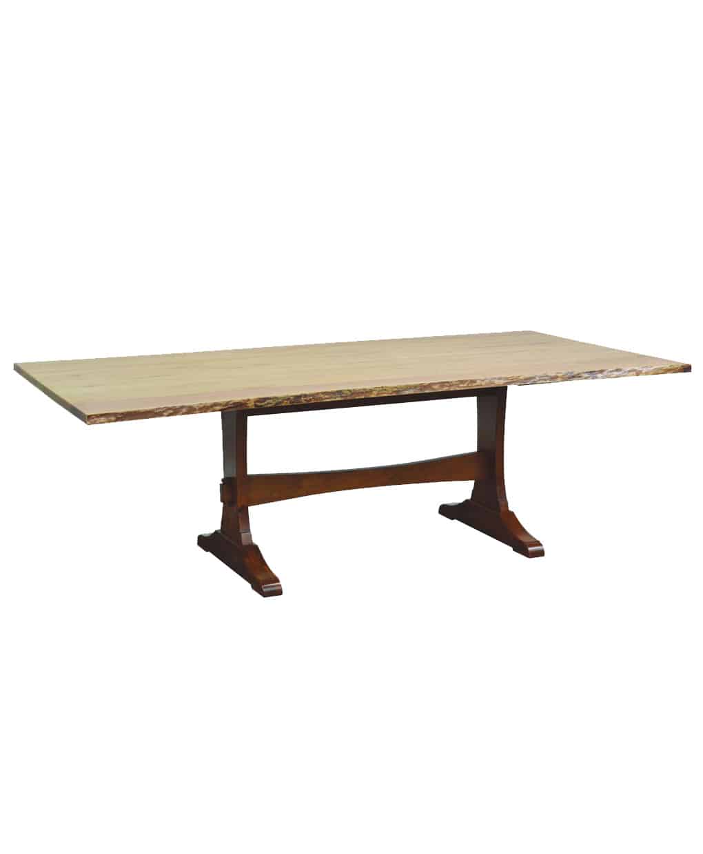 Wasilla Dining Table with Live Edge - Amish Direct Furniture