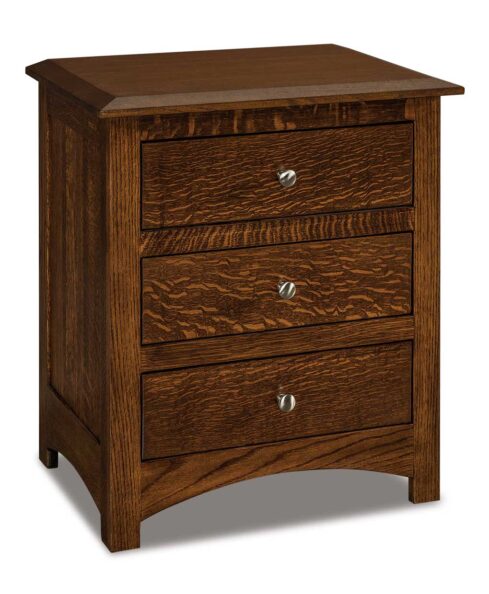 Finland 3 Drawer Nightstand