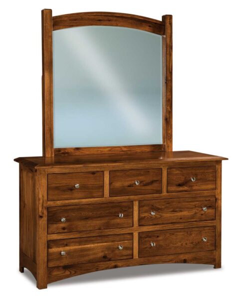 Finland 9 Drawer Dresser with optional mirror (JRFN-048)