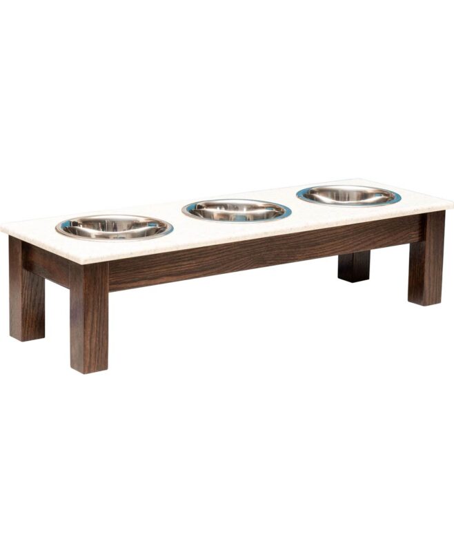 Amish made Parkin Medium Triple Bowl Diner 3 - 1 quart bowls [PAM3]