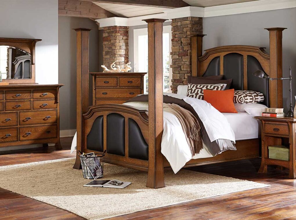 Heirloom Quality Amish Bedroom Furniture. Breckenridge Bedroom Set.