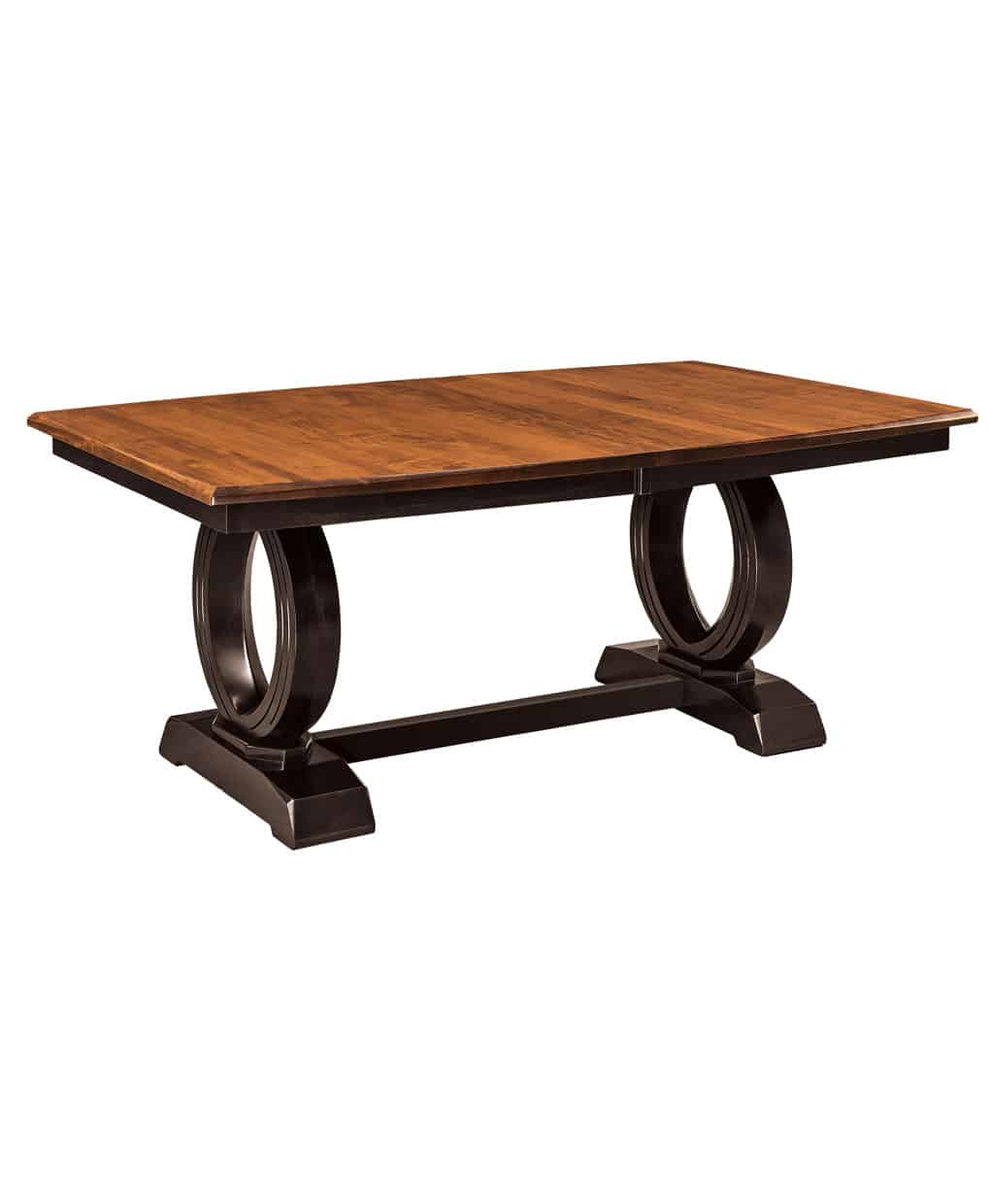 Saratoga Trestle Table Amish Direct Furniture