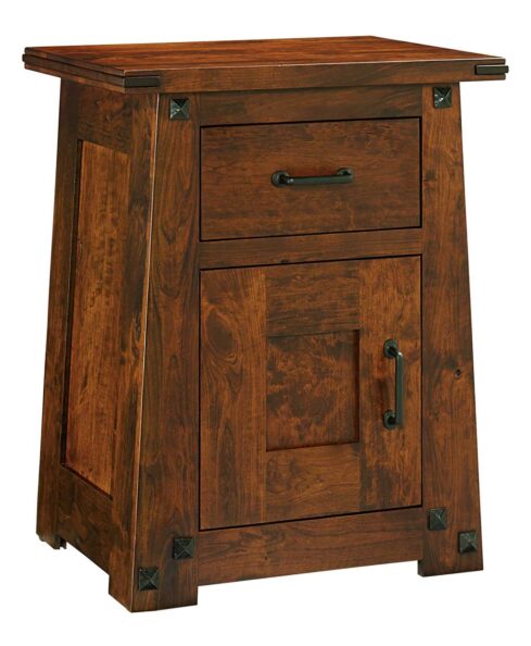 Encada 1 Drawer 1 Door Nightstand