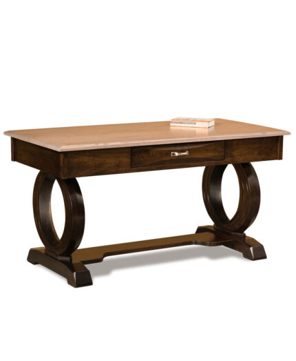 Amish Saratoga Writing Desk [Natural Top]