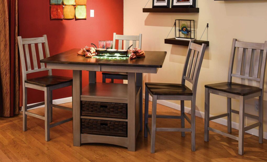 Heidi Amish Cabinet Table [Set]