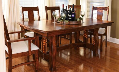Reno Amish Trestle Table [Set]