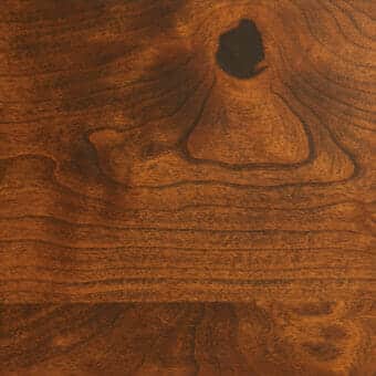 Fill All Knot Holes with Black Epoxy