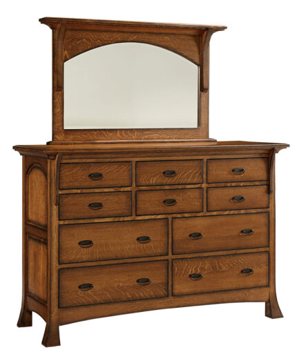 Breckenridge Amish 10 Drawer Dresser